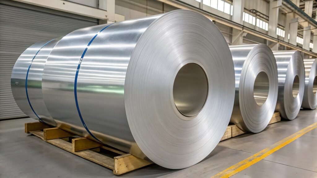 alt with keywords: graphic highlighting advantages of aluminum alloy